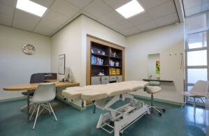 Behandelkamer van Andromeda Osteopathie in Veldhoven.